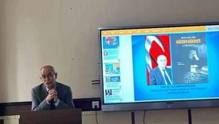 Prof. Dr. Kafkasyalı Azerbaycan’da EBYÜ’yü Temsil Etti